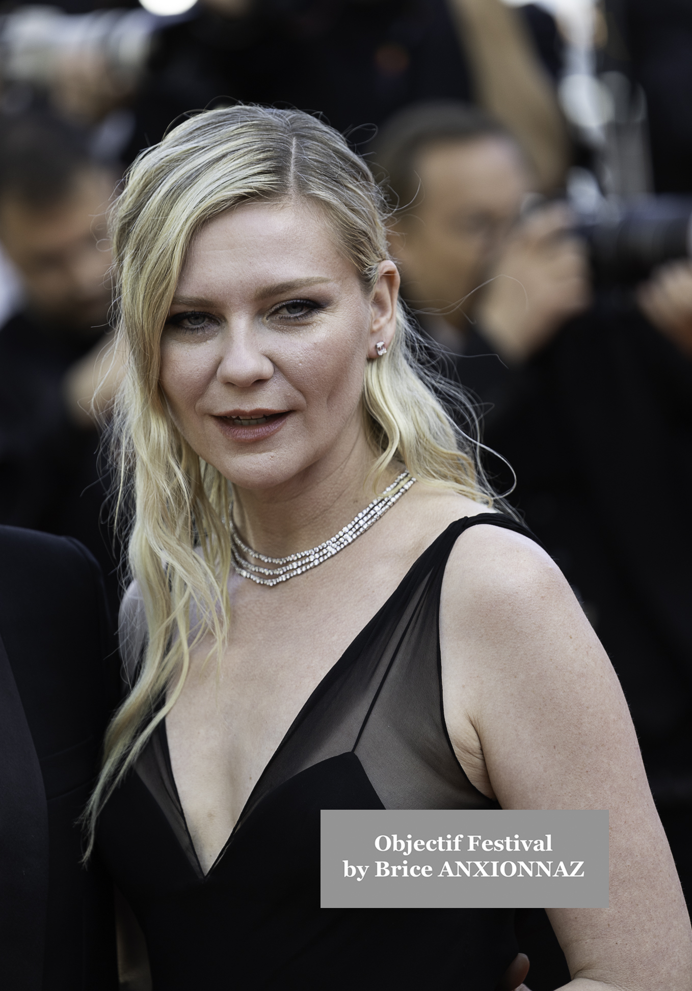 Actrice Kirsten Dunst - Show attends the 77th-Cannes-International-Film-Festival, France on May 16th, 2024 - Photos by Brice ANXIONNAZ (Objectif Festival)